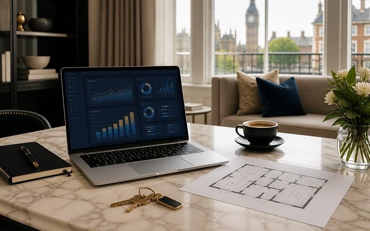Monthly reporting prepared for an owner